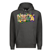 Charcoal Heather nola cake mardi gras Premium Hoodie - CowGirlArtShop