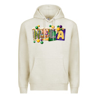 Oatmeal Heather nola cake mardi gras Premium Hoodie - CowGirlArtShop