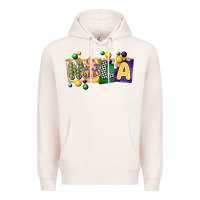Pale Pink nola cake mardi gras Premium Hoodie - CowGirlArtShop