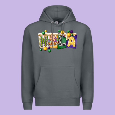 Nola Cake Mardi Gras Premium Hoodie Designed By Cowgirlartshop