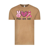 Vintage Camel peace love cure breast cancer Vintage Tee - MaliasSmallBusiness