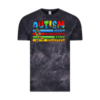 Cloud Black autism accept understand love different Vintage Tee - JahusDesignShop