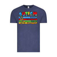 Vintage Denim autism accept understand love different Vintage Tee - JahusDesignShop