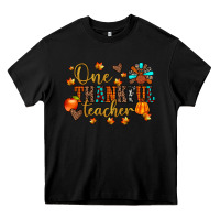 Black one thankful teacher Heavy Core Tee - JahusDesignShop