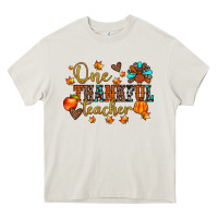 One Thankful Teacher Heavy Core Tee | Teevron