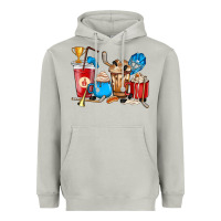 Moon Dust Hockey coffee cup Heavyweight Hoodie - HowdyJamesFarm