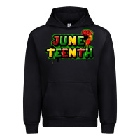 Black juneteenth Urban Hoodie - FaDigitalArtStudio
