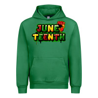 Emerald juneteenth Urban Hoodie - FaDigitalArtStudio