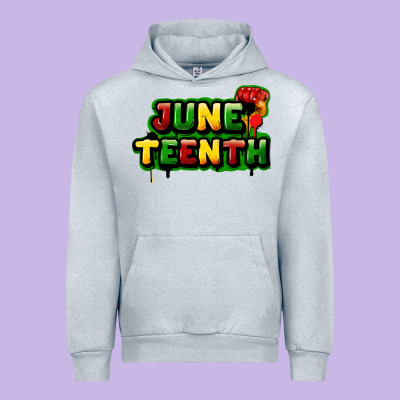 Juneteenth Urban Hoodie Designed By Fadigitalartstudio