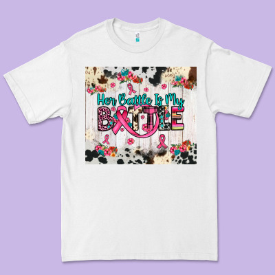 Her Battle Is My Battle Premium Tee Designed By Jahusdesignshop
