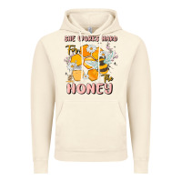 Vintage Artic she works hard for the honey Vintage Hoodie - MaliasSmallBusiness