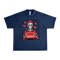 Navy i steal hearts skeleton valentine's day Urban Heavy Tee - MaliasSmallBusiness