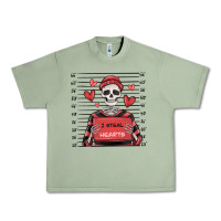 Oil Green i steal hearts skeleton valentine's day Urban Heavy Tee - MaliasSmallBusiness