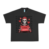 Pigment Black i steal hearts skeleton valentine's day Urban Heavy Tee - MaliasSmallBusiness
