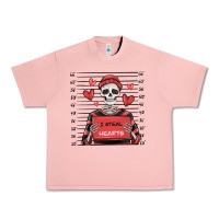 Salmon i steal hearts skeleton valentine's day Urban Heavy Tee - MaliasSmallBusiness