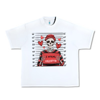 White i steal hearts skeleton valentine's day Urban Heavy Tee - MaliasSmallBusiness