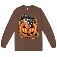 Chestnut sunflower pumpkin Long Sleeve Tee - JahusDesignShop