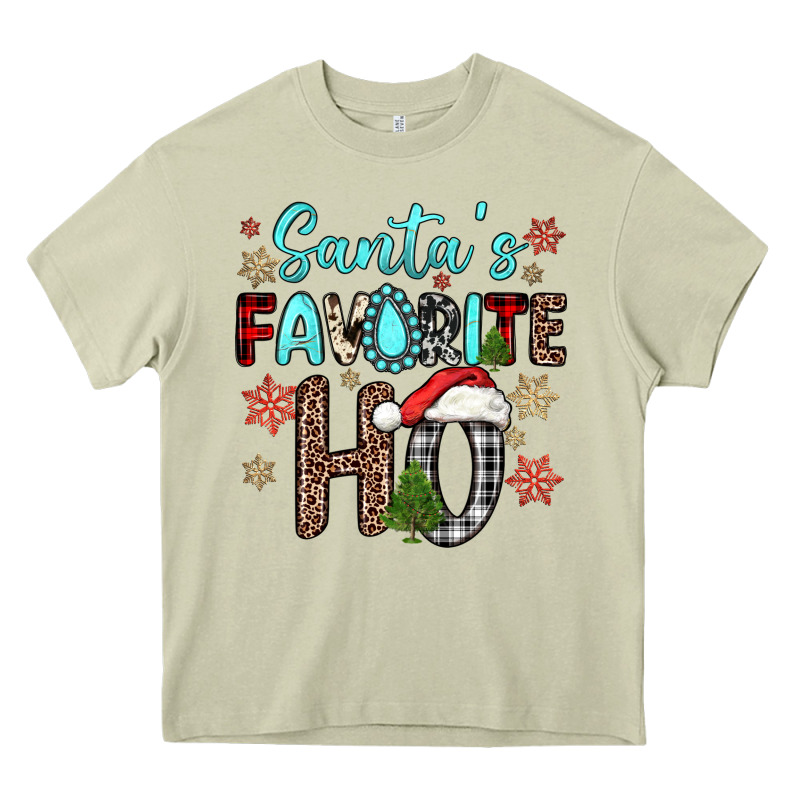 Santa S Favorite Ho Heavy Core Tee by JahusDesignShop | Teevron