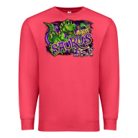 Cardinal mardi saurus rex Premium Sweatshirt - CowGirlArtShop
