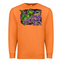 Carrot mardi saurus rex Premium Sweatshirt - CowGirlArtShop