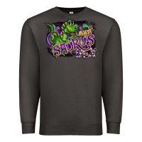Smoke mardi saurus rex Premium Sweatshirt - CowGirlArtShop