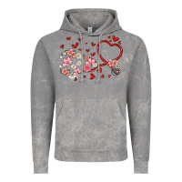Cloud Rock valentine's day stethoscope Vintage Hoodie - MaliasSmallBusiness