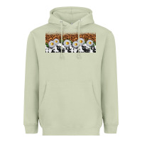 Matcha cowhide leopard daisies Heavyweight Hoodie - TumblerDesignByShophia