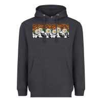 Smoke cowhide leopard daisies Heavyweight Hoodie - TumblerDesignByShophia
