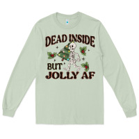Matcha dead inside but jolly af Long Sleeve Tee - MaliasSmallBusiness