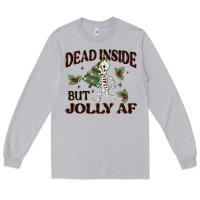 Moon Dust dead inside but jolly af Long Sleeve Tee - MaliasSmallBusiness