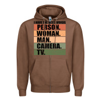 Chestnut Person Woman Man Camera Tv Zipper Hoodie - Bettercallsaul