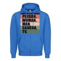 True Royal Person Woman Man Camera Tv Zipper Hoodie - Bettercallsaul
