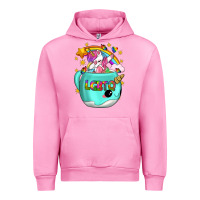 Fuchsia Pink LGBTQ Unicorn And Narwhal Mug Urban Hoodie - BundleAndBundleShop