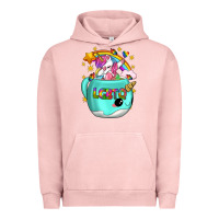 Pigment Salmon LGBTQ Unicorn And Narwhal Mug Urban Hoodie - BundleAndBundleShop