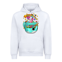 White LGBTQ Unicorn And Narwhal Mug Urban Hoodie - BundleAndBundleShop