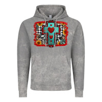 Cloud Rock Christmas cross with background Vintage Hoodie - Jasminsmagicworld