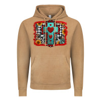 Vintage Camel Christmas cross with background Vintage Hoodie - Jasminsmagicworld