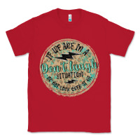 Red if we are in a don't laugh situation Classic Tee - MaliasSmallBusiness