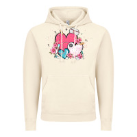 Vintage Artic nurse hearts Vintage Hoodie - MaliasSmallBusiness