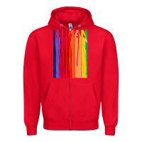 Red Human Zipper Hoodie - Bettercallsaul