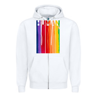 White Human Zipper Hoodie - Bettercallsaul