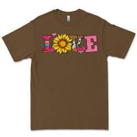 Cacao love sunflower valentines day Premium Tee - AdoDesignShop