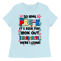Baby Blue so long pre k Ladies Tee - JahusDesignShop
