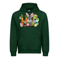Forest Green hop easter day Urban Hoodie - FaDigitalArtStudio