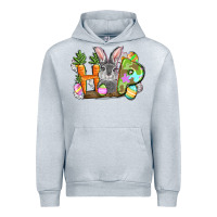 Heather Grey hop easter day Urban Hoodie - FaDigitalArtStudio