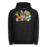 Pigment Black hop easter day Urban Hoodie - FaDigitalArtStudio