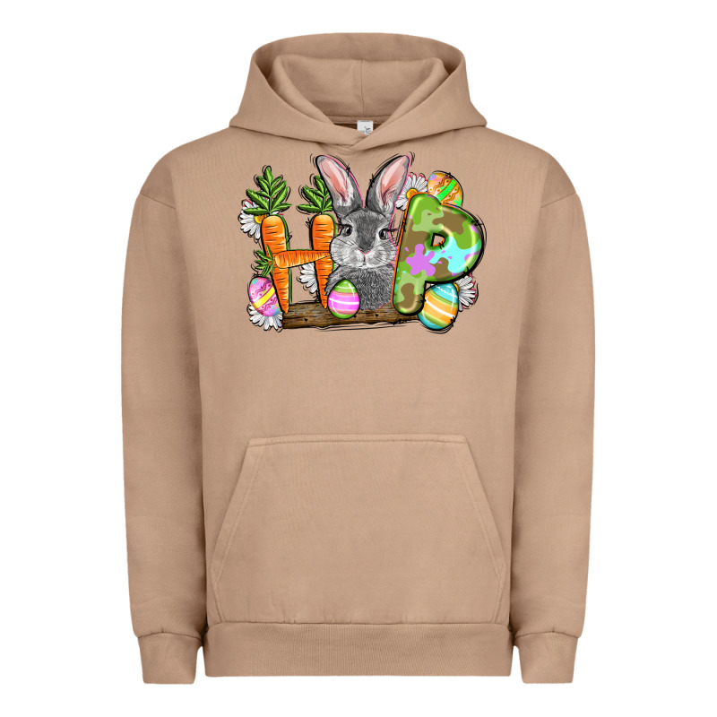 Hop Easter Day Urban Hoodie by FaDigitalArtStudio | Teevron
