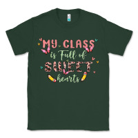Sports Green my class is full of sweet hearts Classic Tee - MaliasSmallBusiness