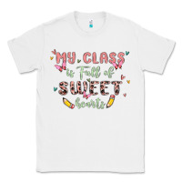 White my class is full of sweet hearts Classic Tee - MaliasSmallBusiness