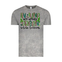 Cloud Rock in june we wear green scoliosis awareness Vintage Tee - MaliasSmallBusiness